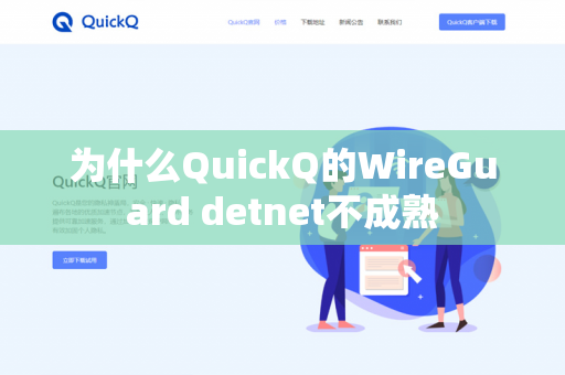 为什么QuickQ的WireGuard detnet不成熟-第1张图片-QuickQ官网 | 高速稳定下载-官网下载