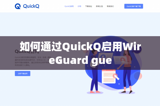 如何通过QuickQ启用WireGuard gue