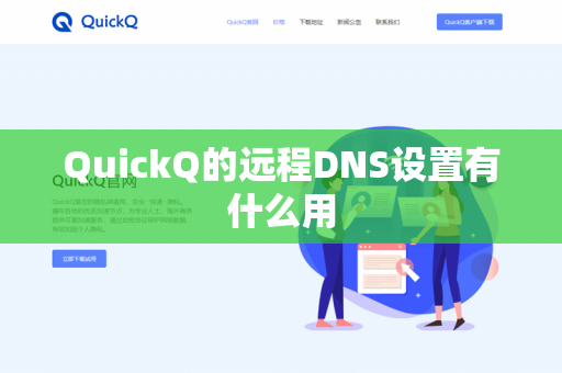 QuickQ的远程DNS设置有什么用